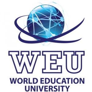 World Education University logo. (PRNewsFoto/World Education University)