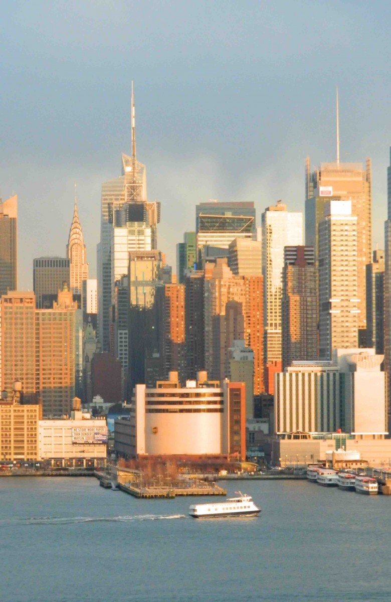 Vista del Midtown, distrito de la aguja de Manhattan, (Foto Nueva York Digital)
