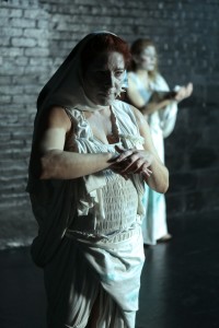 Ibeth Massari, Ana Guerrero (C) 2013 Tabula RaSa NYC Theater. Giovanni Rufino, Photographer.