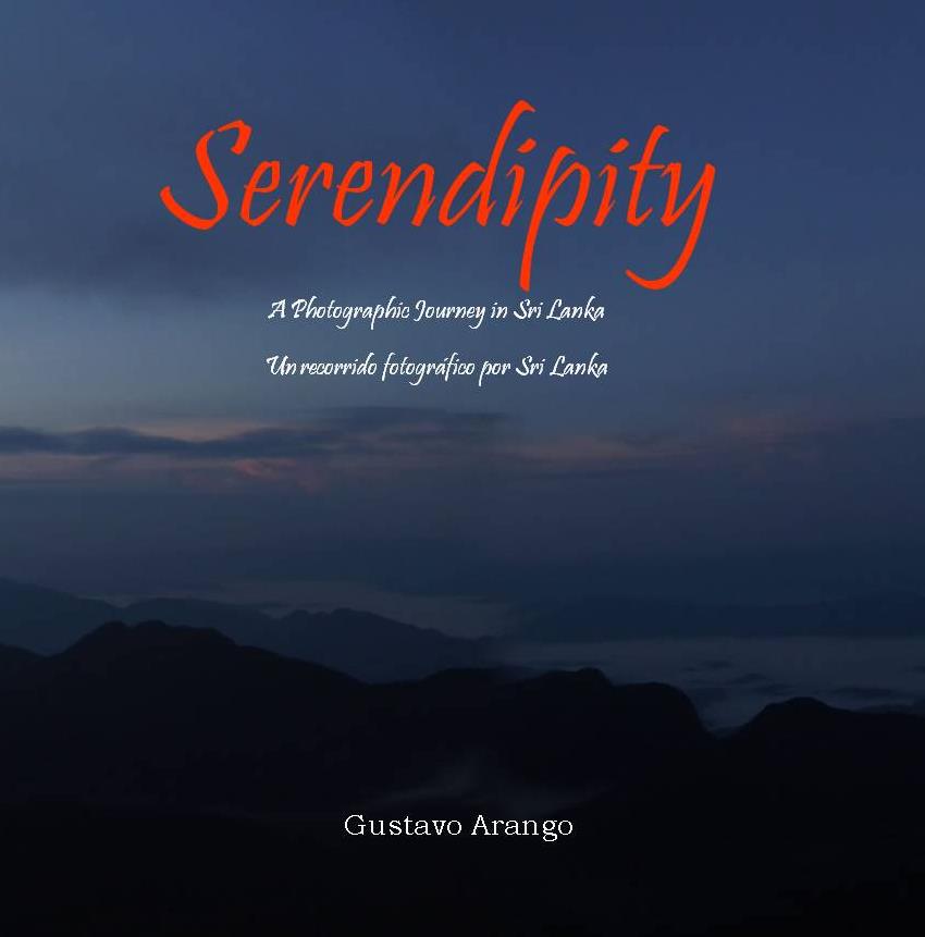 Serendipity, portada del libro de Gustavo Arango