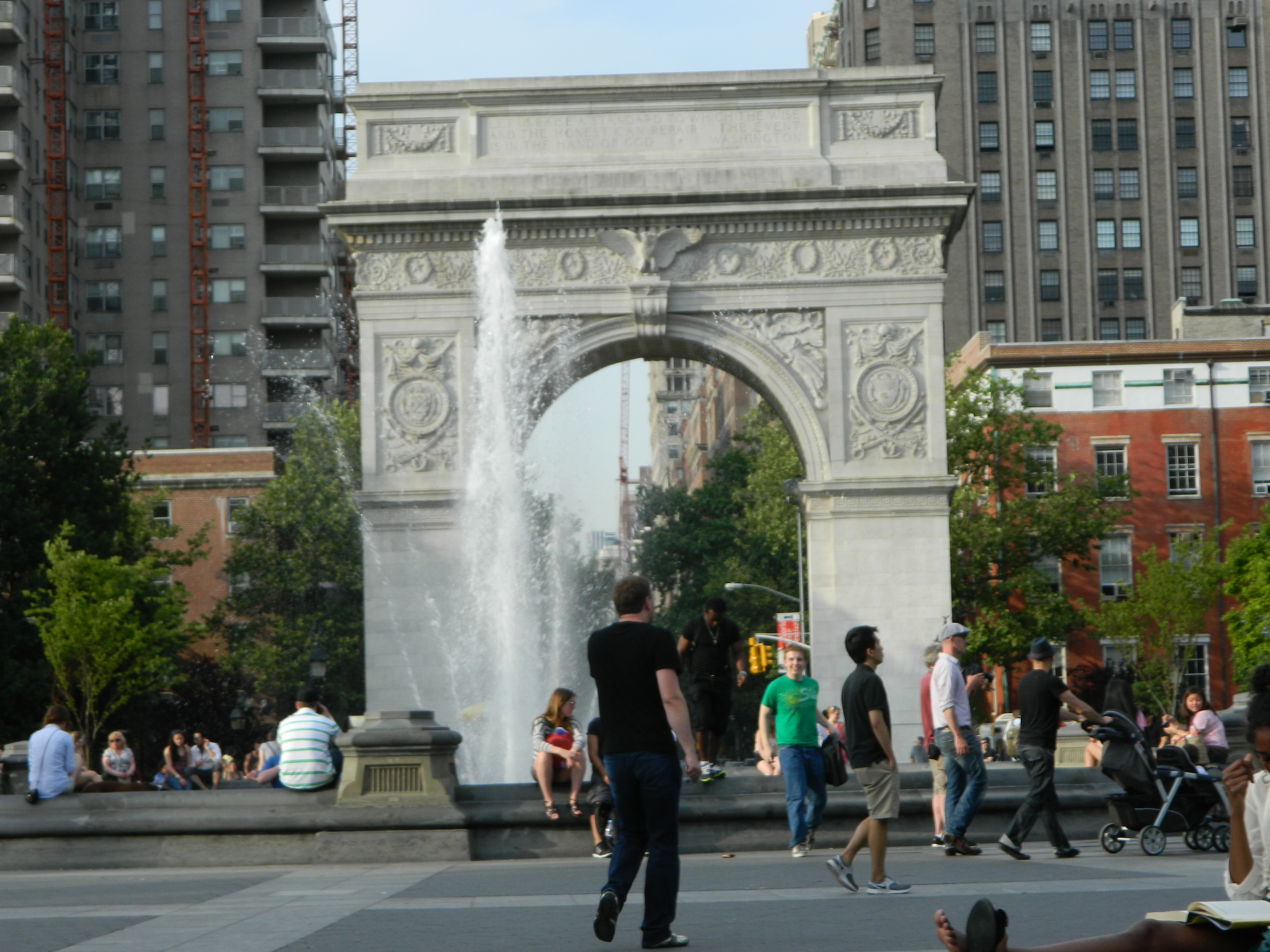 Washington Square Park en el Greenwich Village de Nueva York - Foto Nueva York Digital
