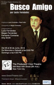 Busco amigo obra de teatro