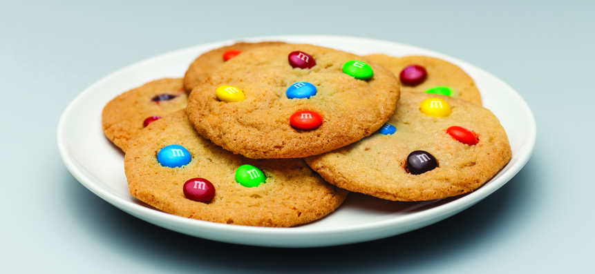 Galletas deliciosas de M&M’S