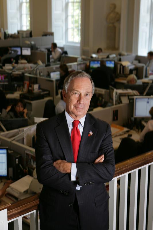 Alcalde de Nueva York Michael Bloomberg.